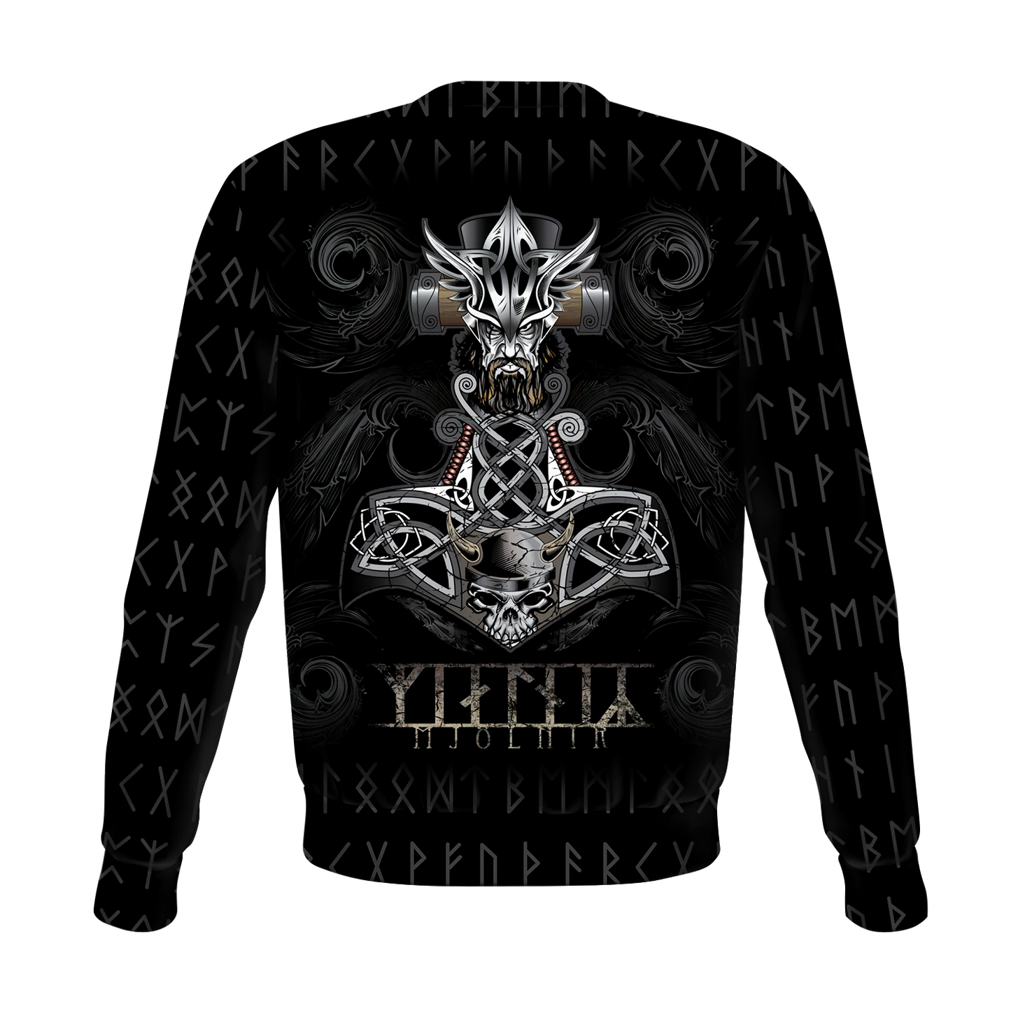 Viking Hoodie Mjolnir - Amaze Style™-Apparel