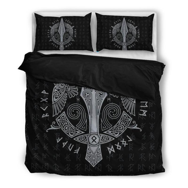 Viking bedding set- The spear of the God Odin duvet cover NN8 - Amaze Style™-BEDDING SETS