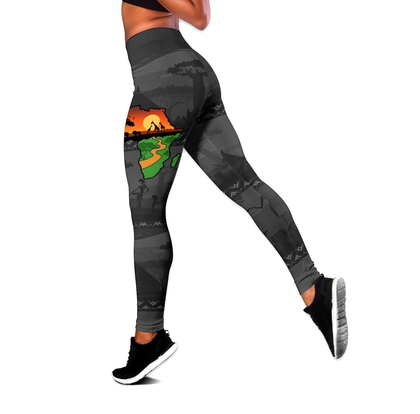 Africa Mom Legging & Tank top