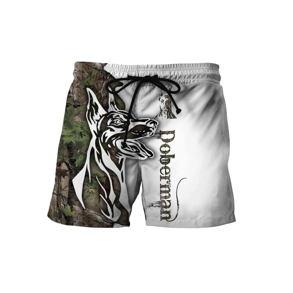 Doberman Dog 3D All Over Printed Unisex PL