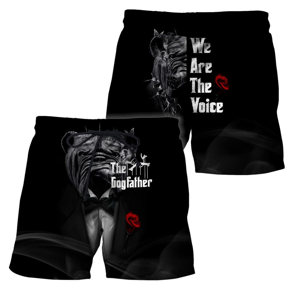 The God Father Pitbull 3D All Over Printed Unisex PL