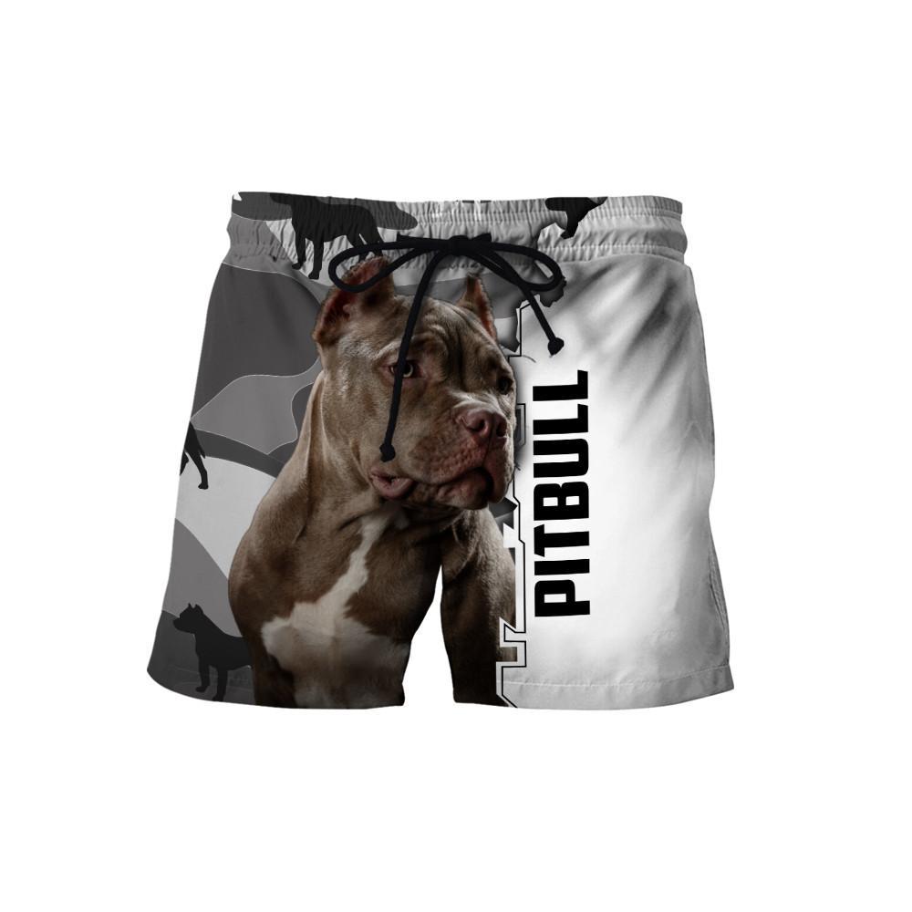 Pitbull dog 3D All Over Printed Unisex PL
