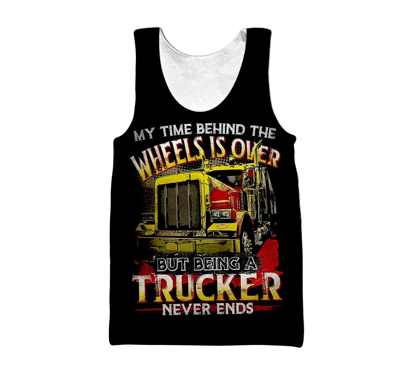 Trucker 3D All Over Printed Shirts For Men and Women