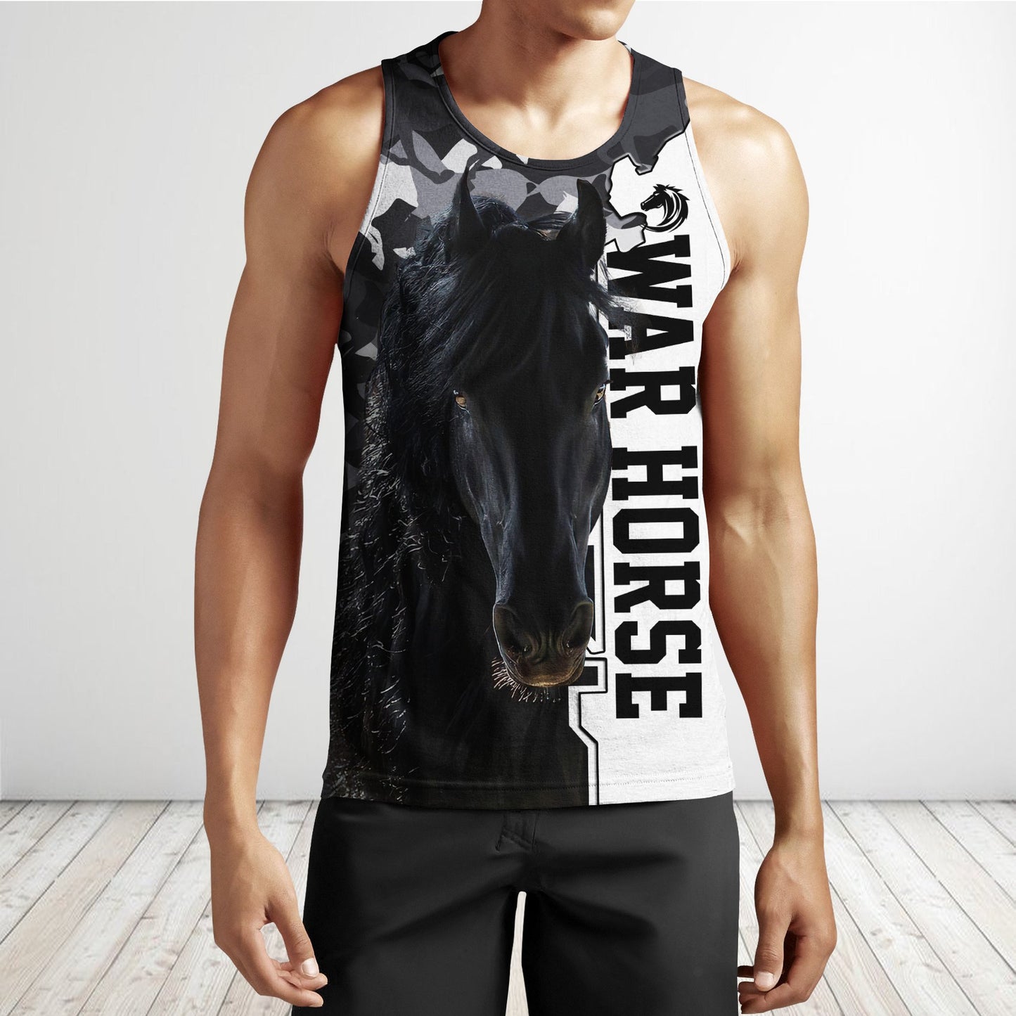 War Horse 3D All Over Printed Shirts For Men and Women