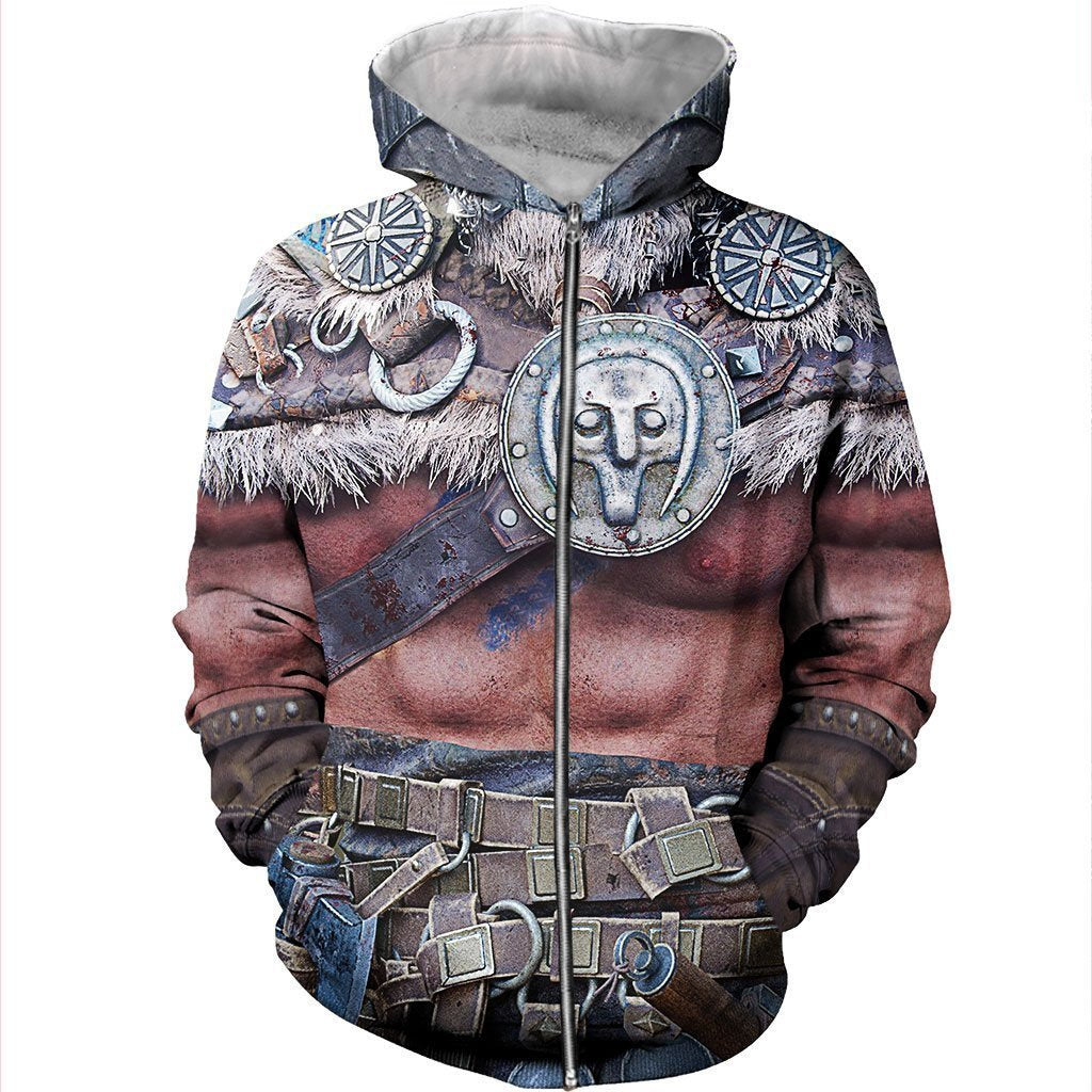 3D All Over Printed Viking Warrior Shirts - Amaze Style™-Apparel
