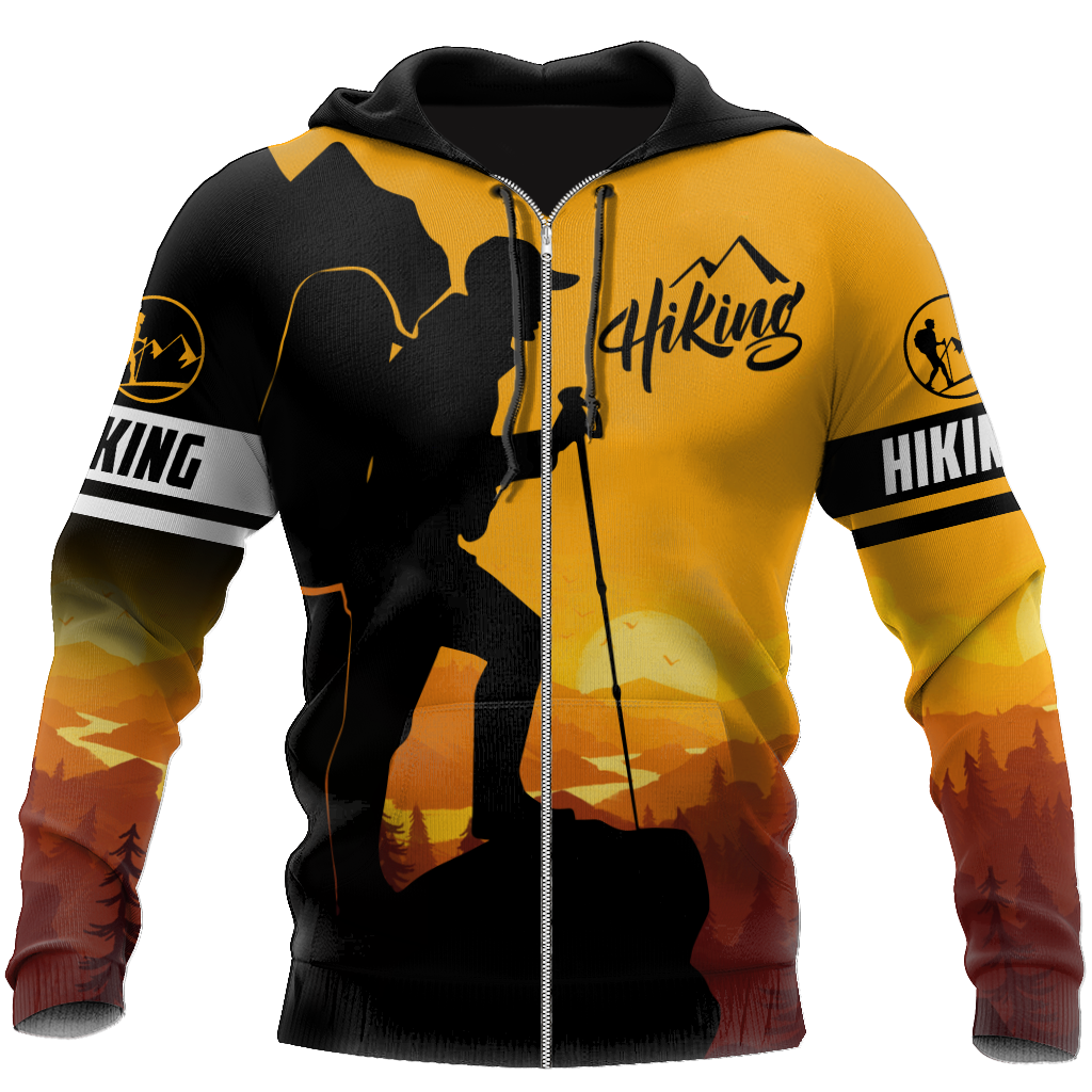 Hiking trails open sunset 3D all over printed shirts for men and women