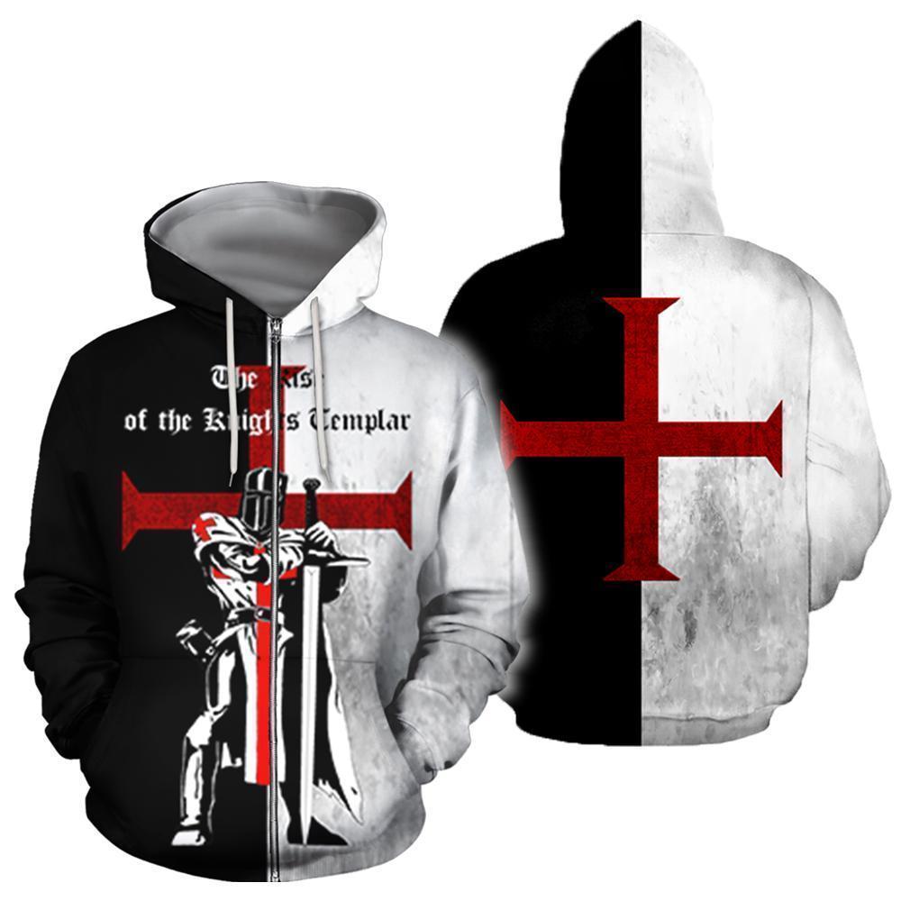 3D All Over Printed The Rise of the Knights Templar Shirts - Amaze Style™-Bee