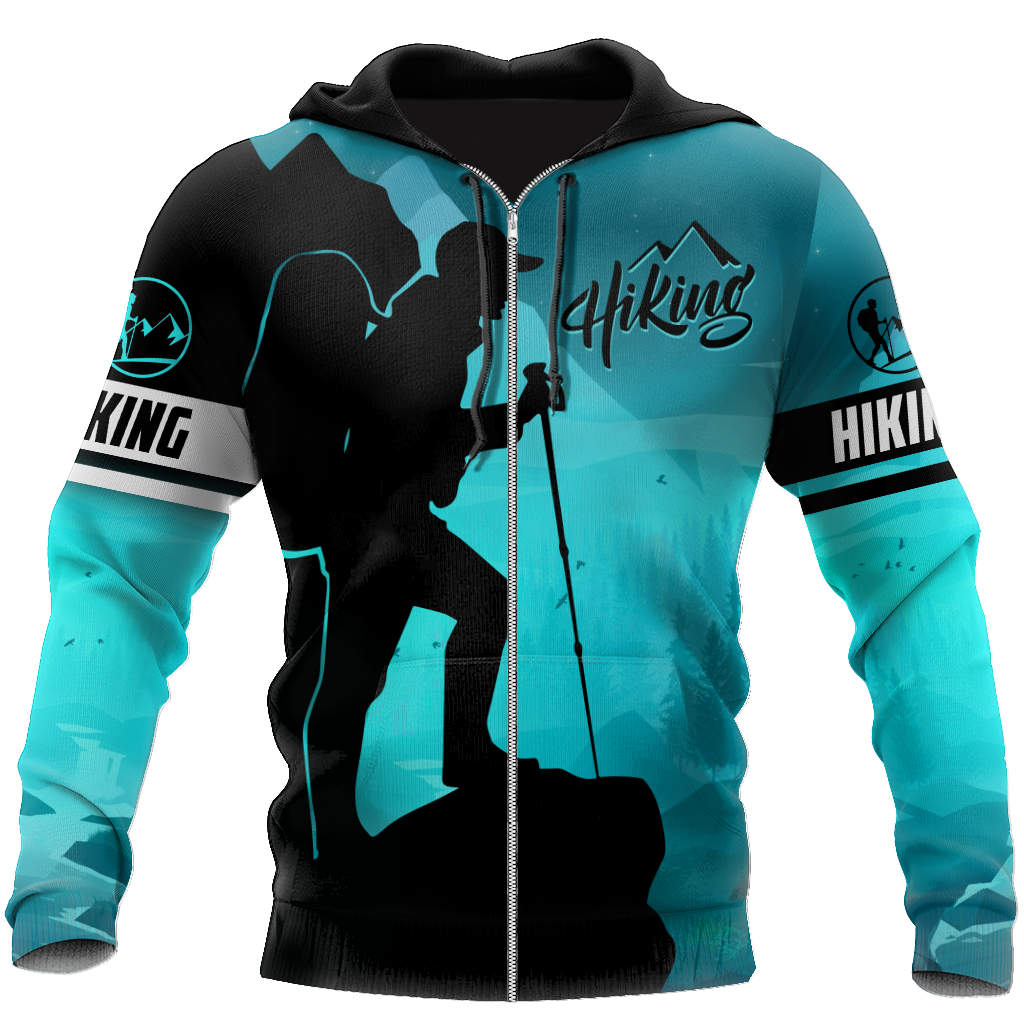 Hiking trails open mountain 3D all over printed shirts for men and women