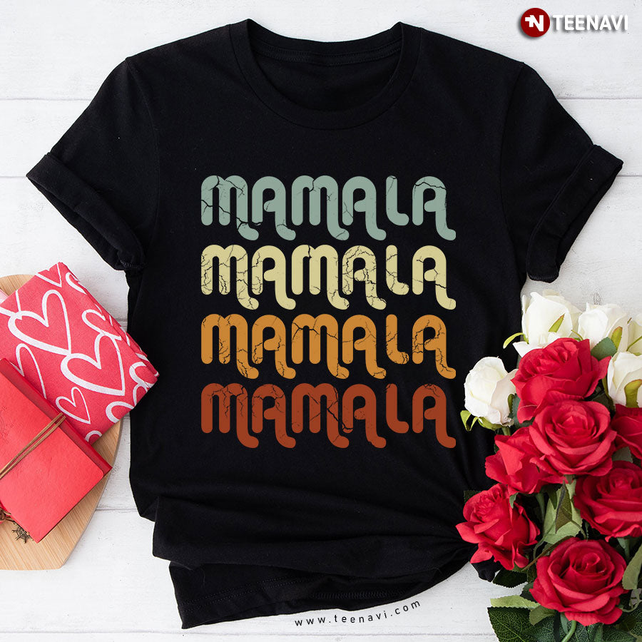Kamala Harris Mamala 2024 Democrat Retro T-Shirt