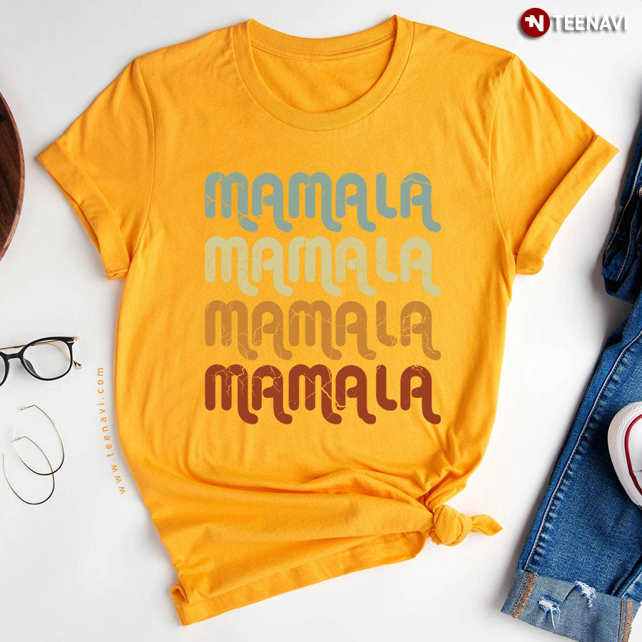 Kamala Harris Mamala 2024 Democrat Retro T-Shirt