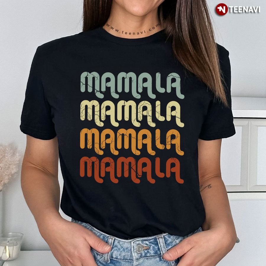 Kamala Harris Mamala 2024 Democrat Retro T-Shirt