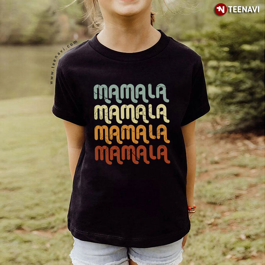 Kamala Harris Mamala 2024 Democrat Retro T-Shirt