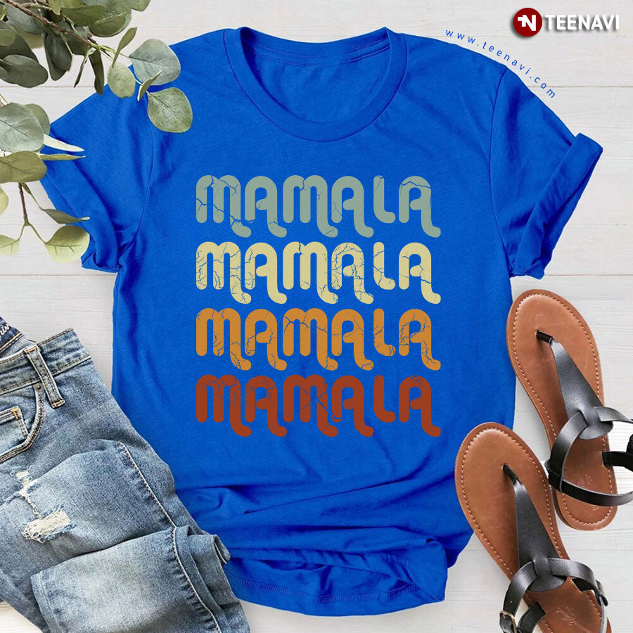 Kamala Harris Mamala 2024 Democrat Retro T-Shirt