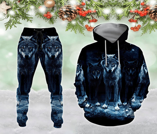 Wolf 3D All Over Printed Unisex Shirts