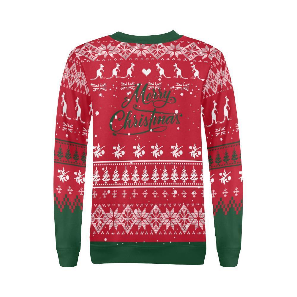 Australia Santa Is Coming™ - Christmas Sweatshirt K5 - Amaze Style™-CREWNECK SWEATSHIRTS