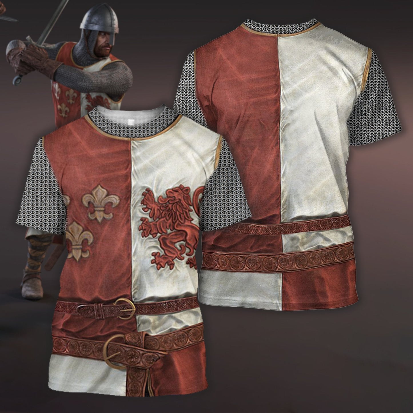 3D All Over Printed Knight Shirts - Amaze Style™-Apparel