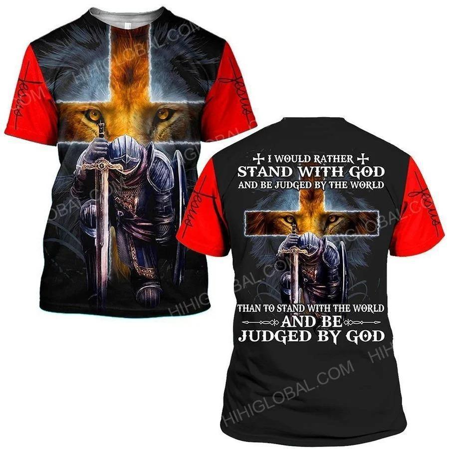 Stand With God 3D All Over Printed Shirts For Men and Women TA041612 - Amaze Style™-Apparel