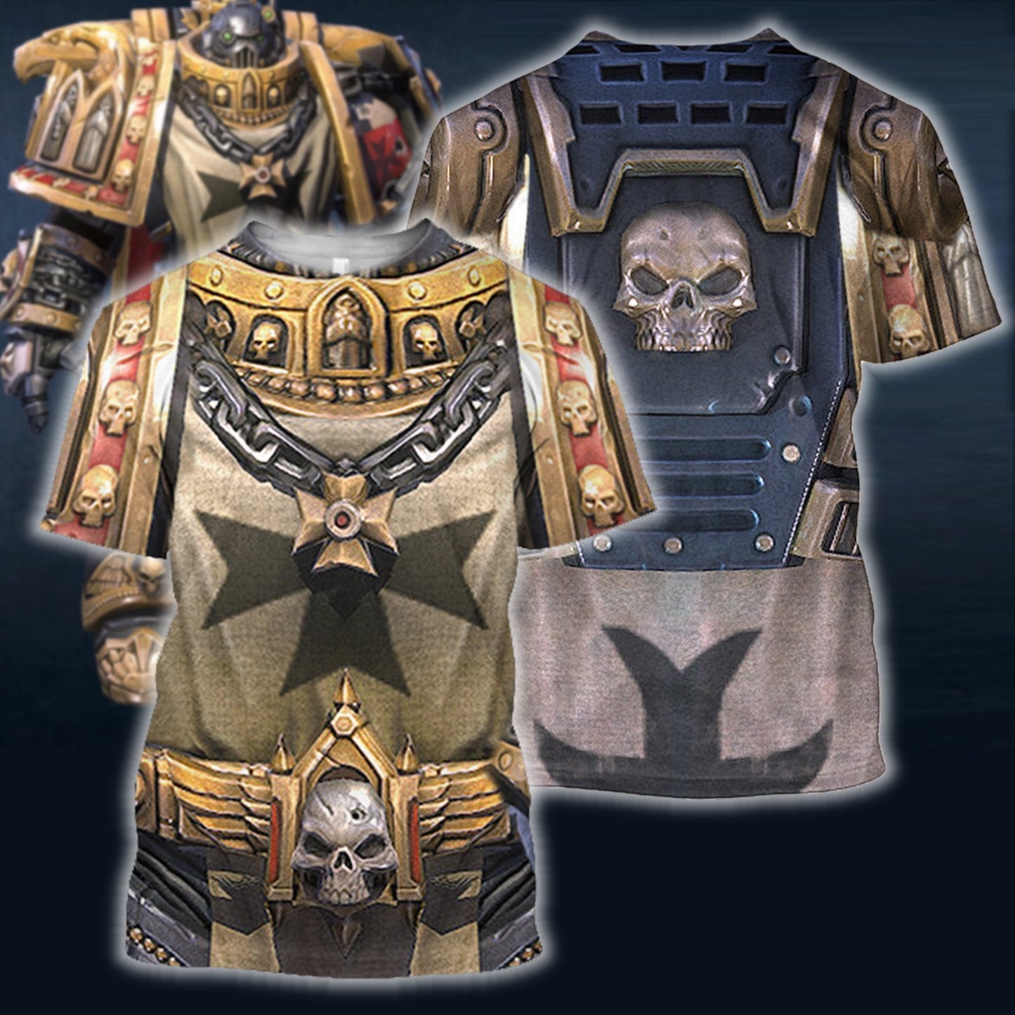 3D All Over Printed The Black Templars - Amaze Style™-Apparel