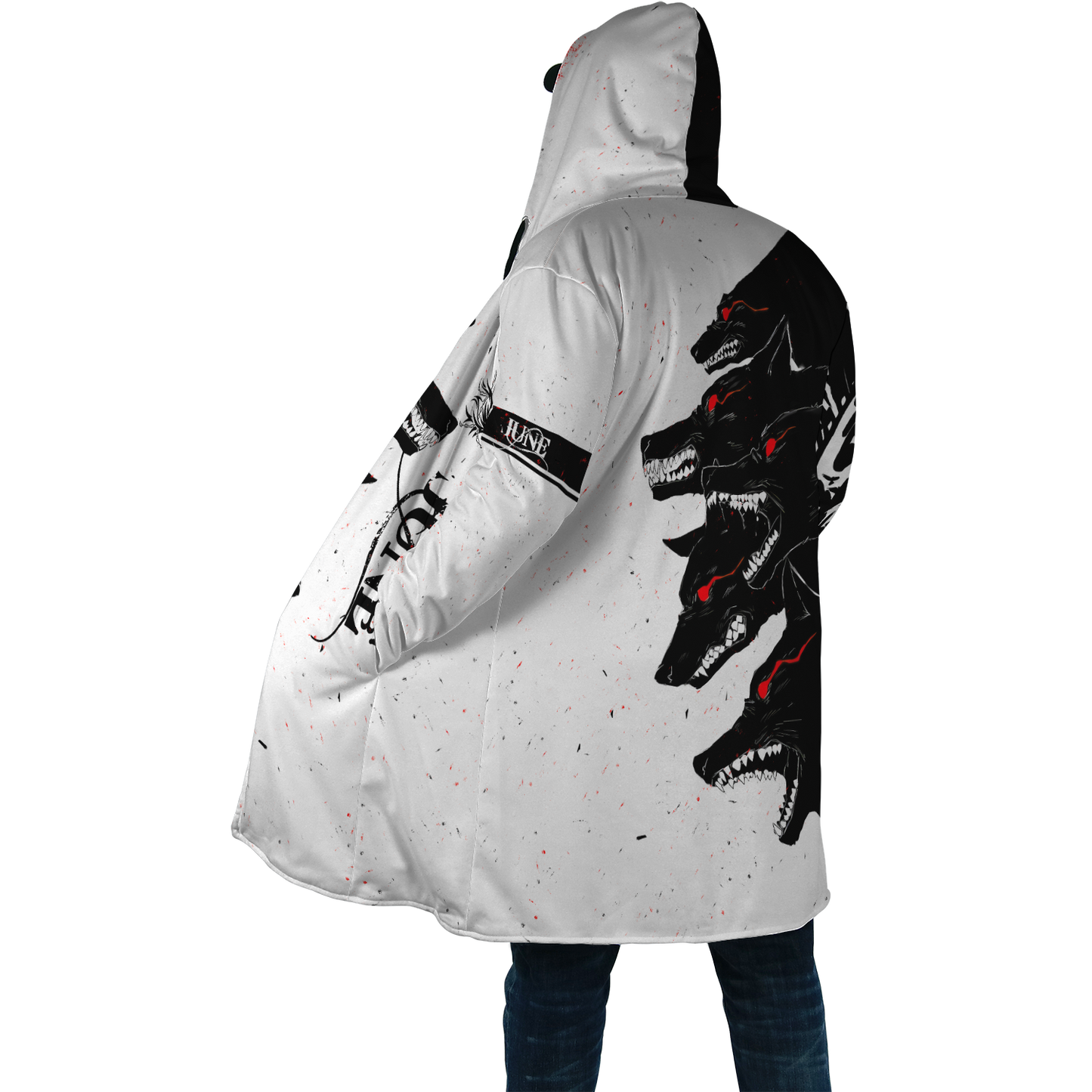 The Dark Wolf June 3D All Over Printed Unisex Deluxe Hoodie ML