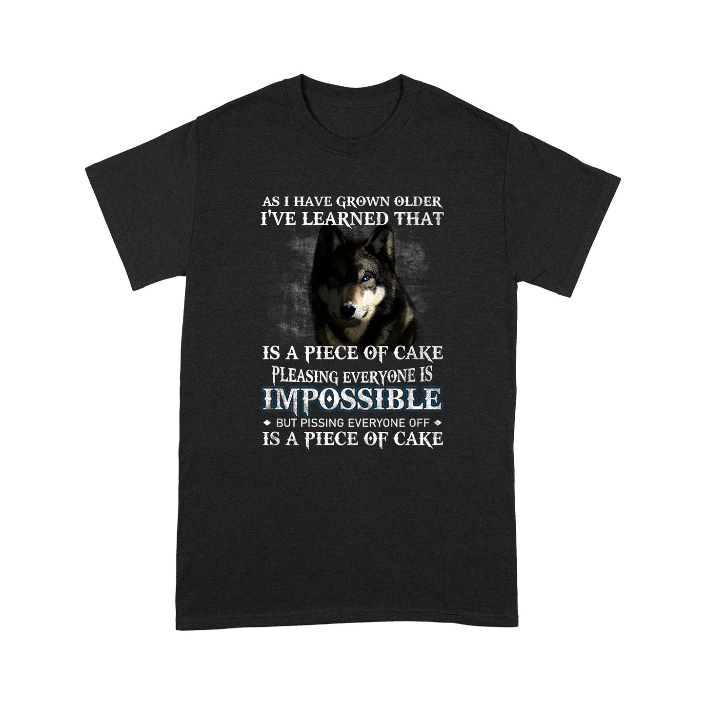 Wolf Is a Piece Of Cake Deluxe T-shirt ML