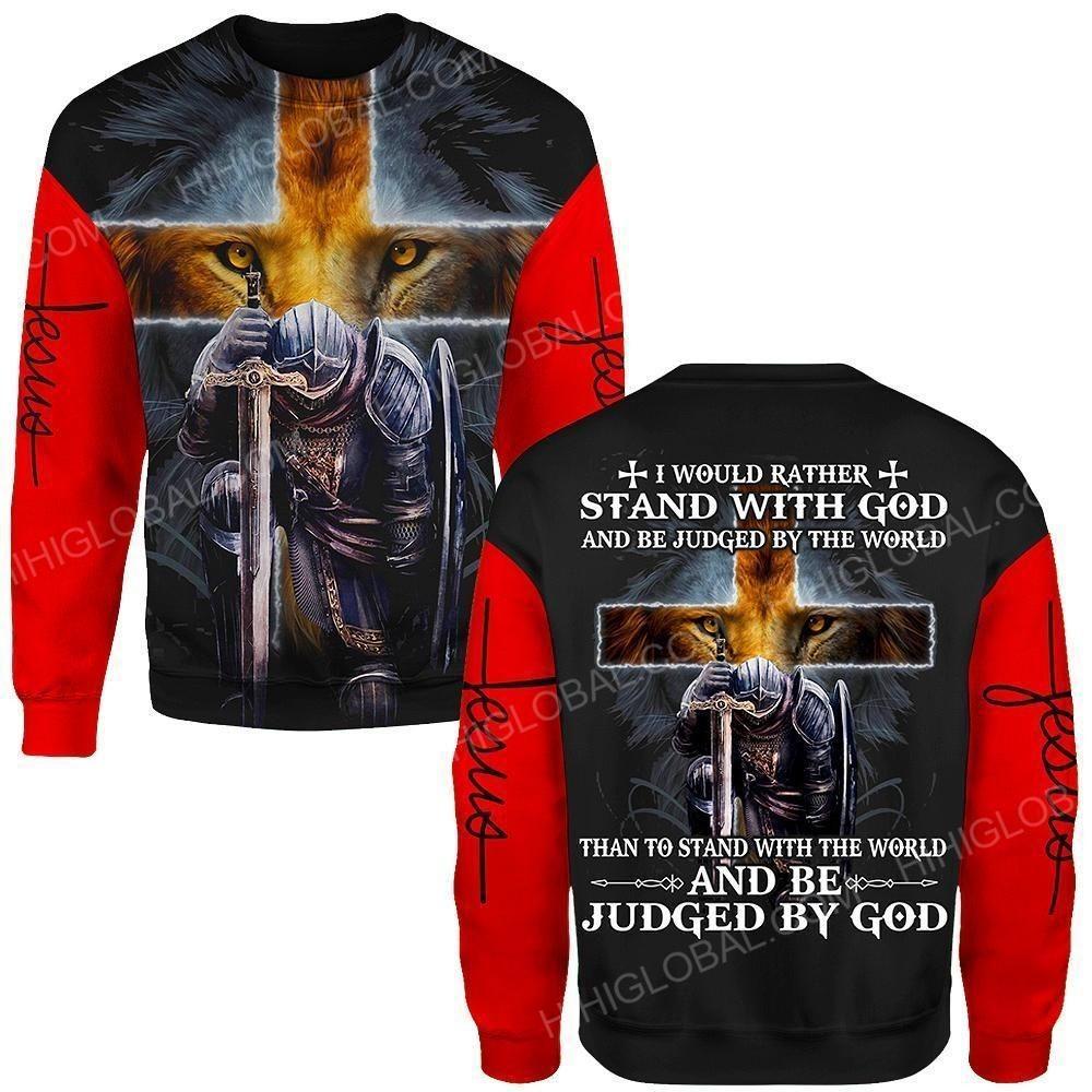 Stand With God 3D All Over Printed Shirts For Men and Women TA041612 - Amaze Style™-Apparel