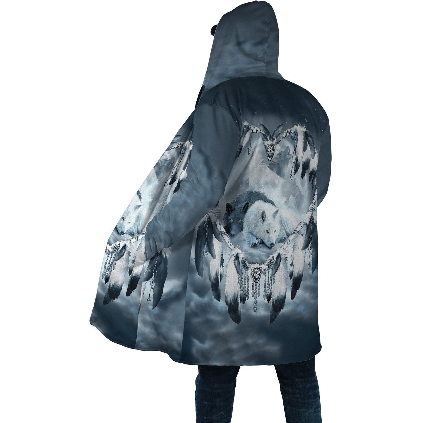 Wolf Native American 3D All Over Printed Unisex Shirts