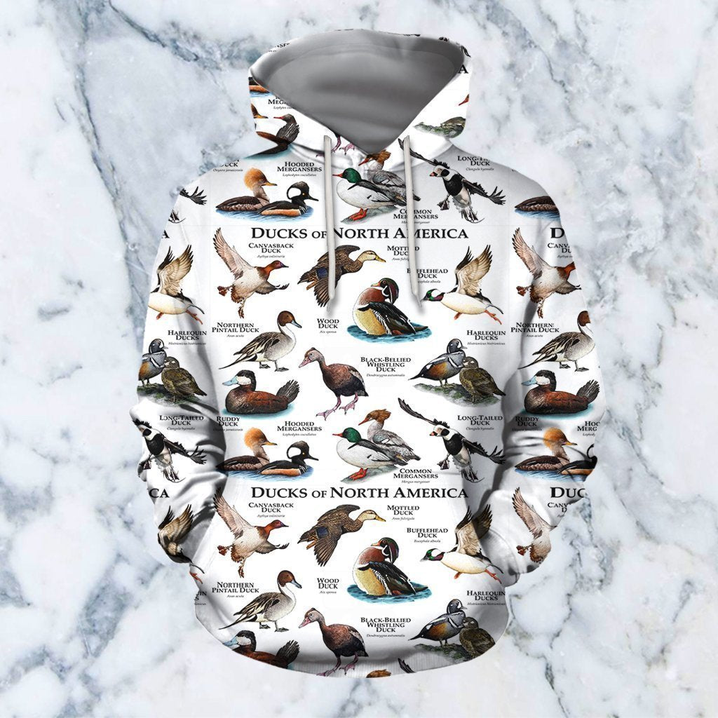 3D All Over Printed Duck Shirts - Amaze Style™-Apparel