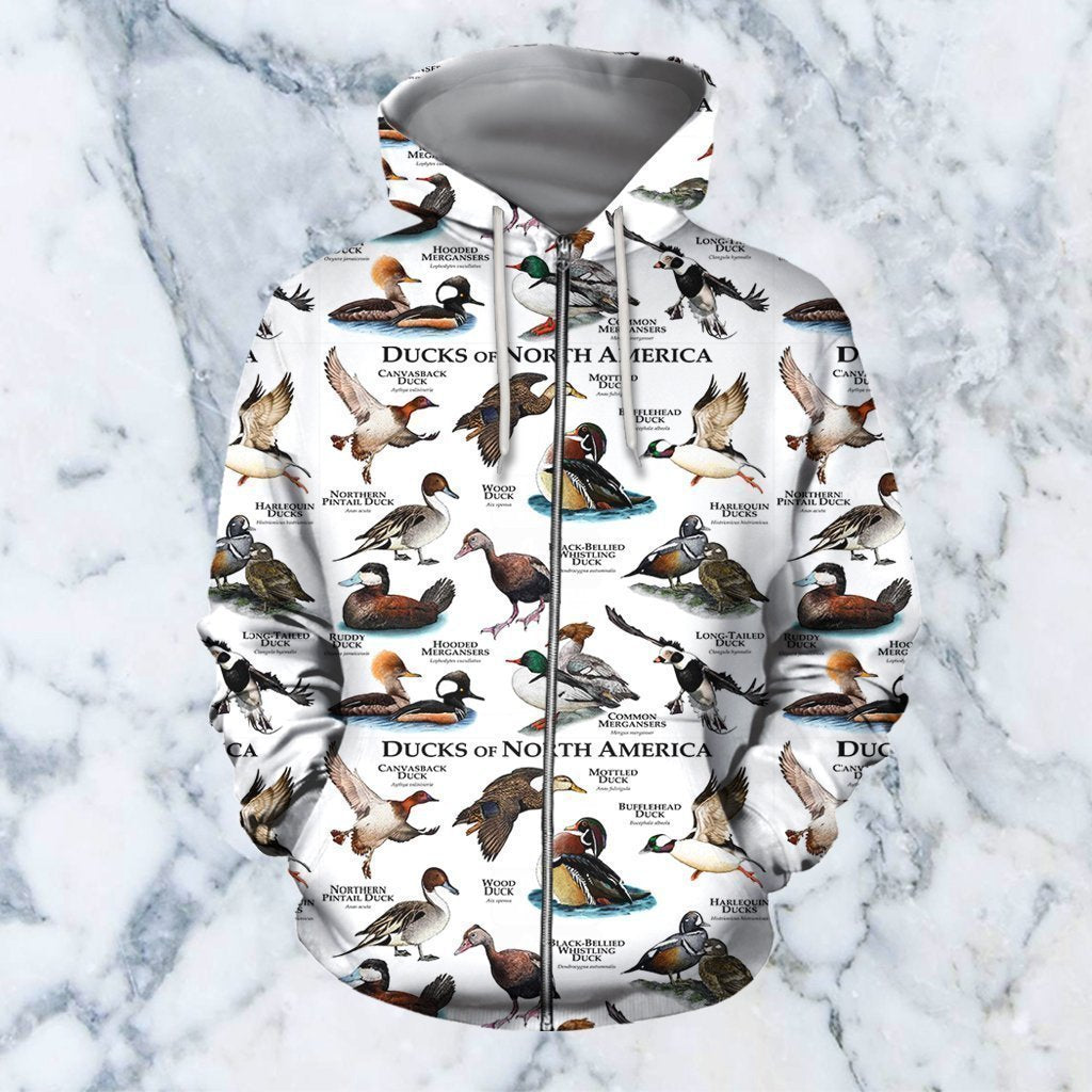 3D All Over Printed Duck Shirts - Amaze Style™-Apparel