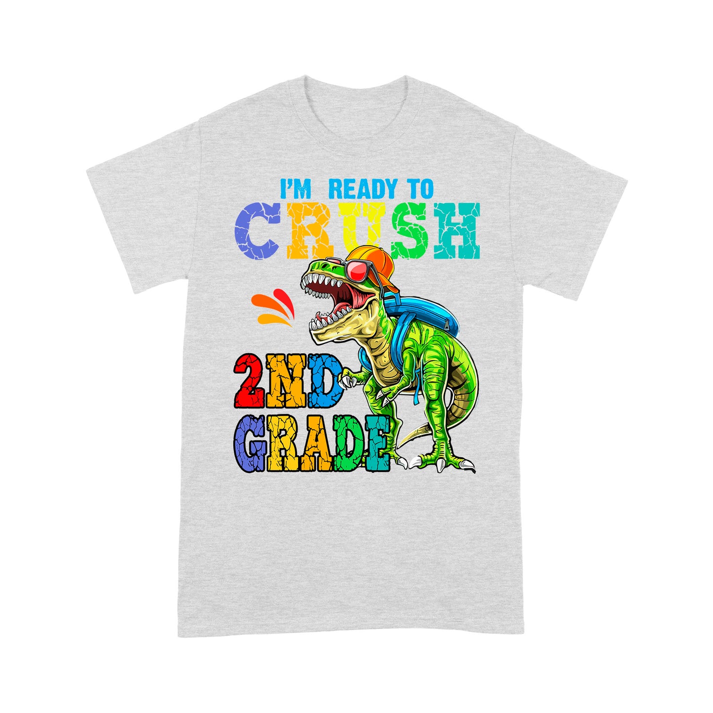 Personalized Custom Back To School Shirt, Ready To Crush 2nd Grade, Back To School Gift
