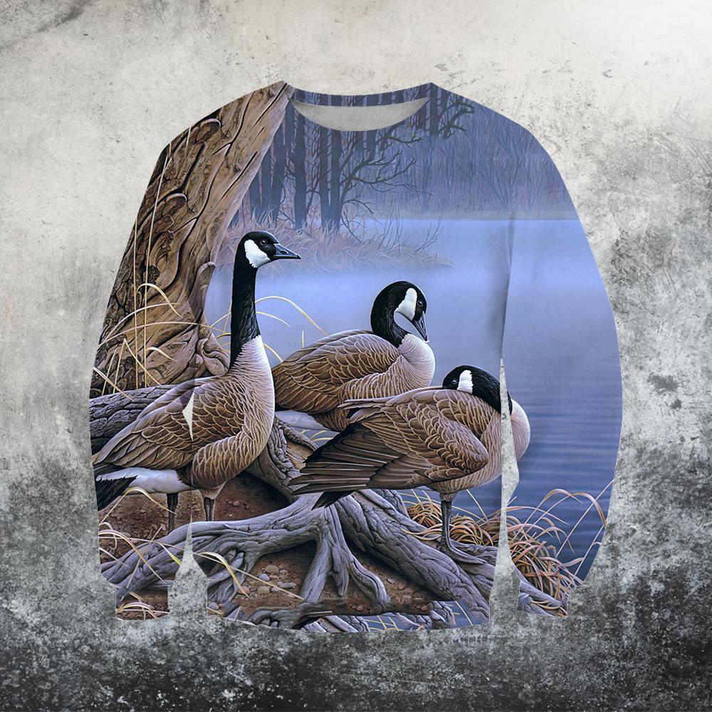 3D All Over Printed Goose Shirts and Shorts - Amaze Style™-Apparel