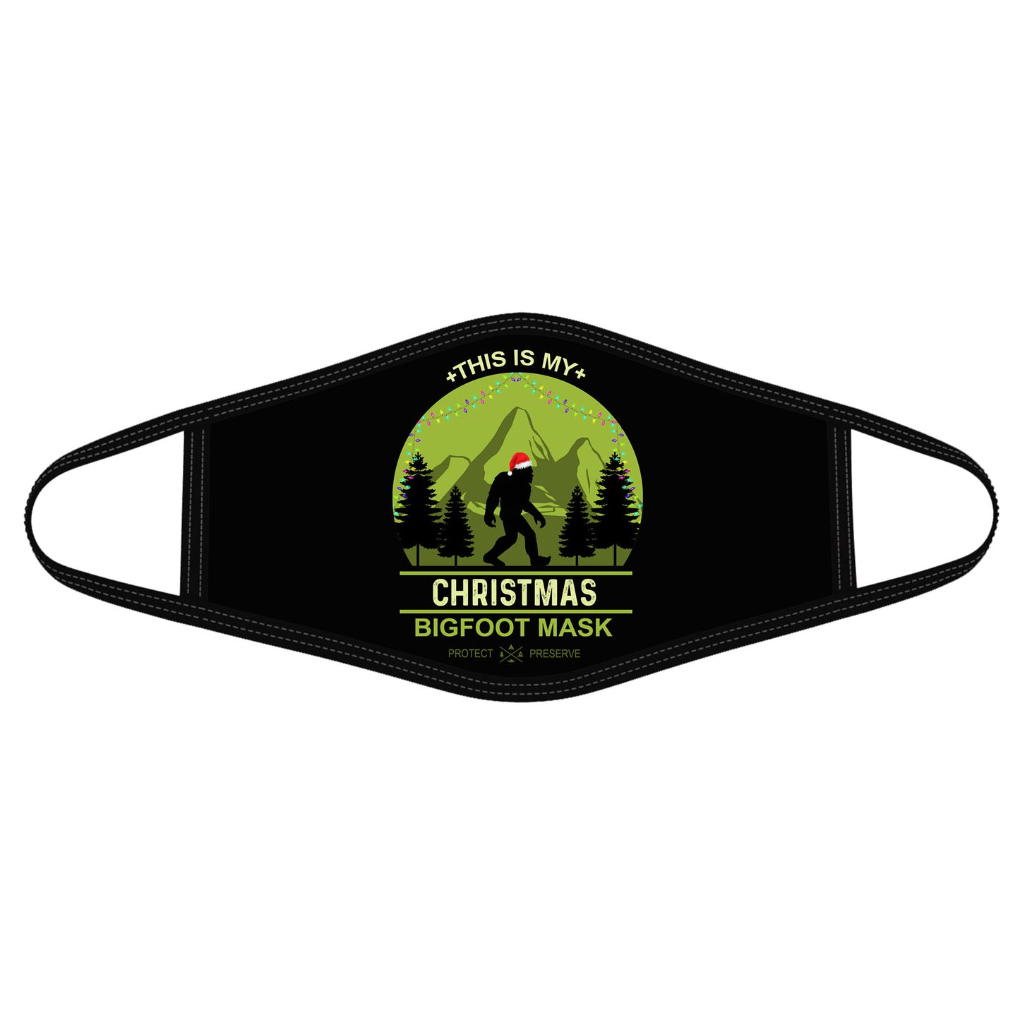 Bigfoot Mask Polyblend Face Mask DL