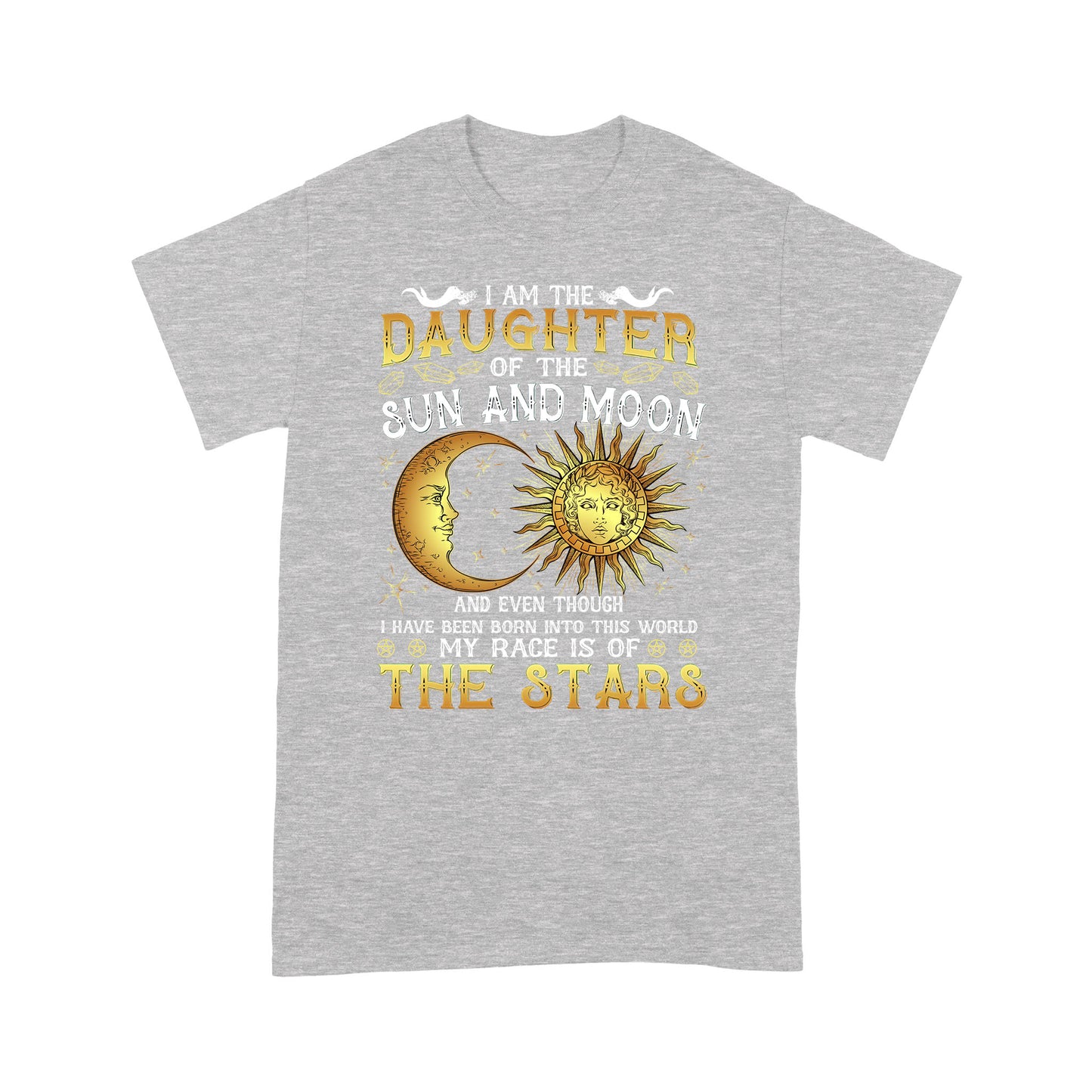 Sun And Moon T-shirt I Am The Daughter Of The Sun And Moon MEI