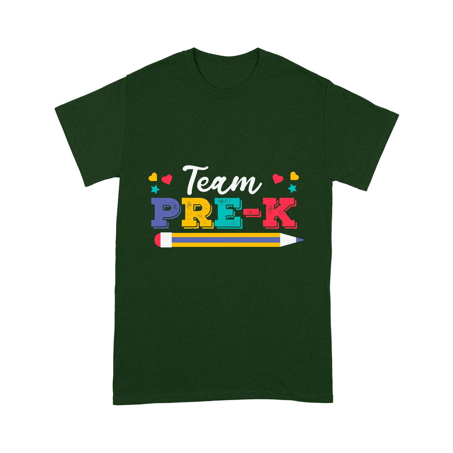 Standard T-Shirt For Team Pre-K Grade