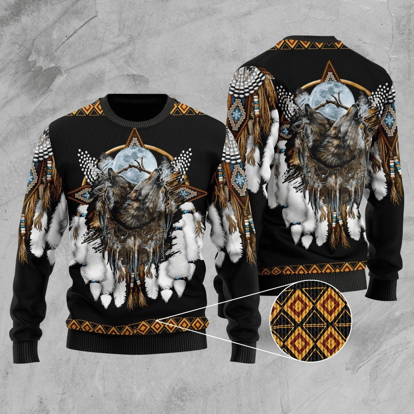 Wolf 3D All Over Printed Unisex Shirts