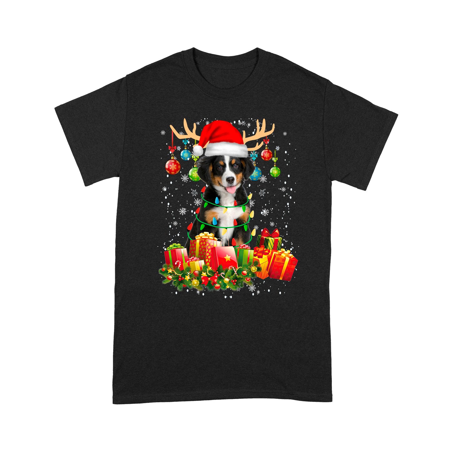 Christmas Dog T-shirt MEI