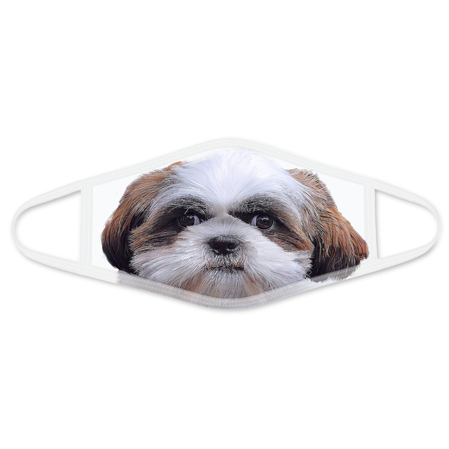 Dog Face Mask White HG