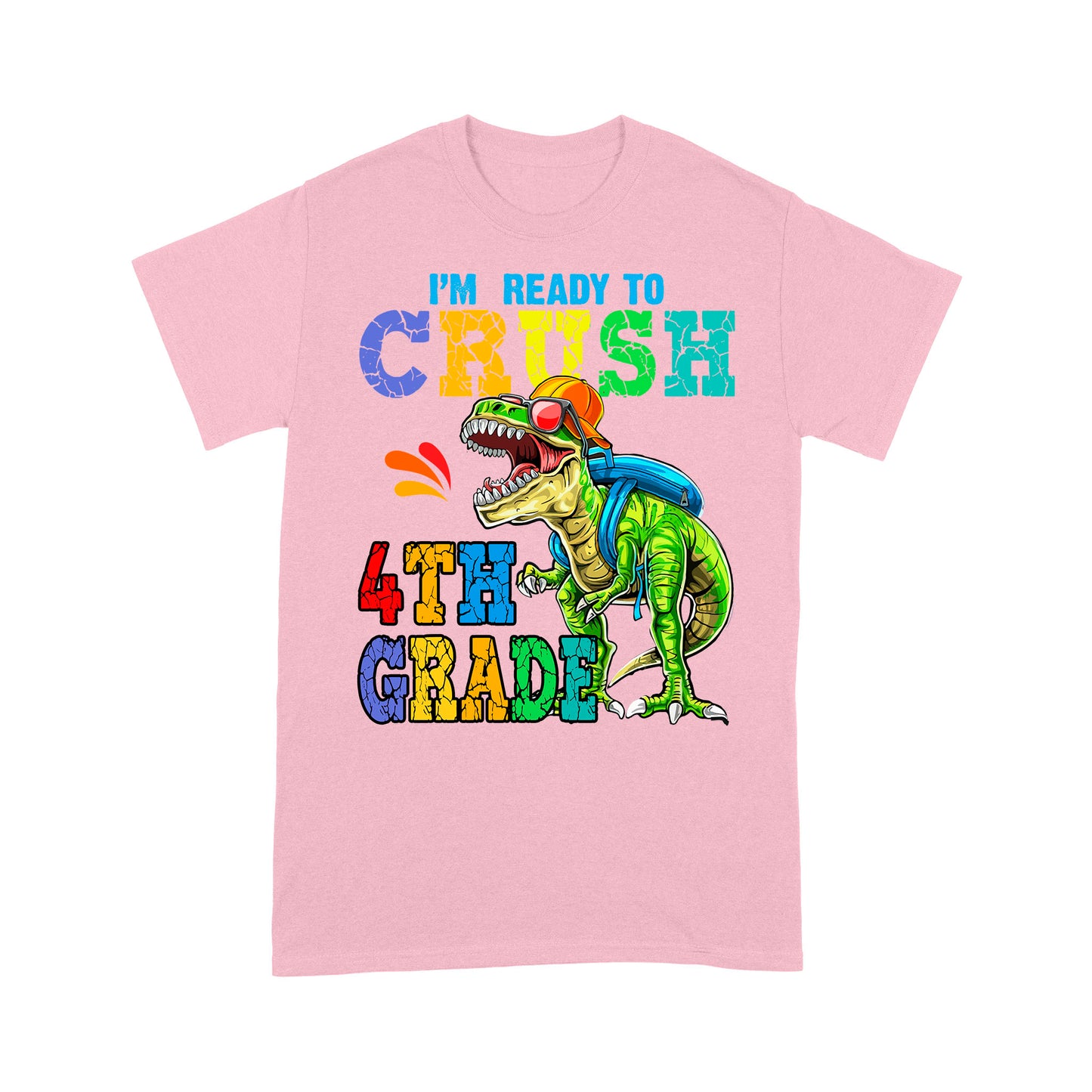 Personalized Custom Back To School Shirt, Ready To Crush 4th Grade, Back To School Gift