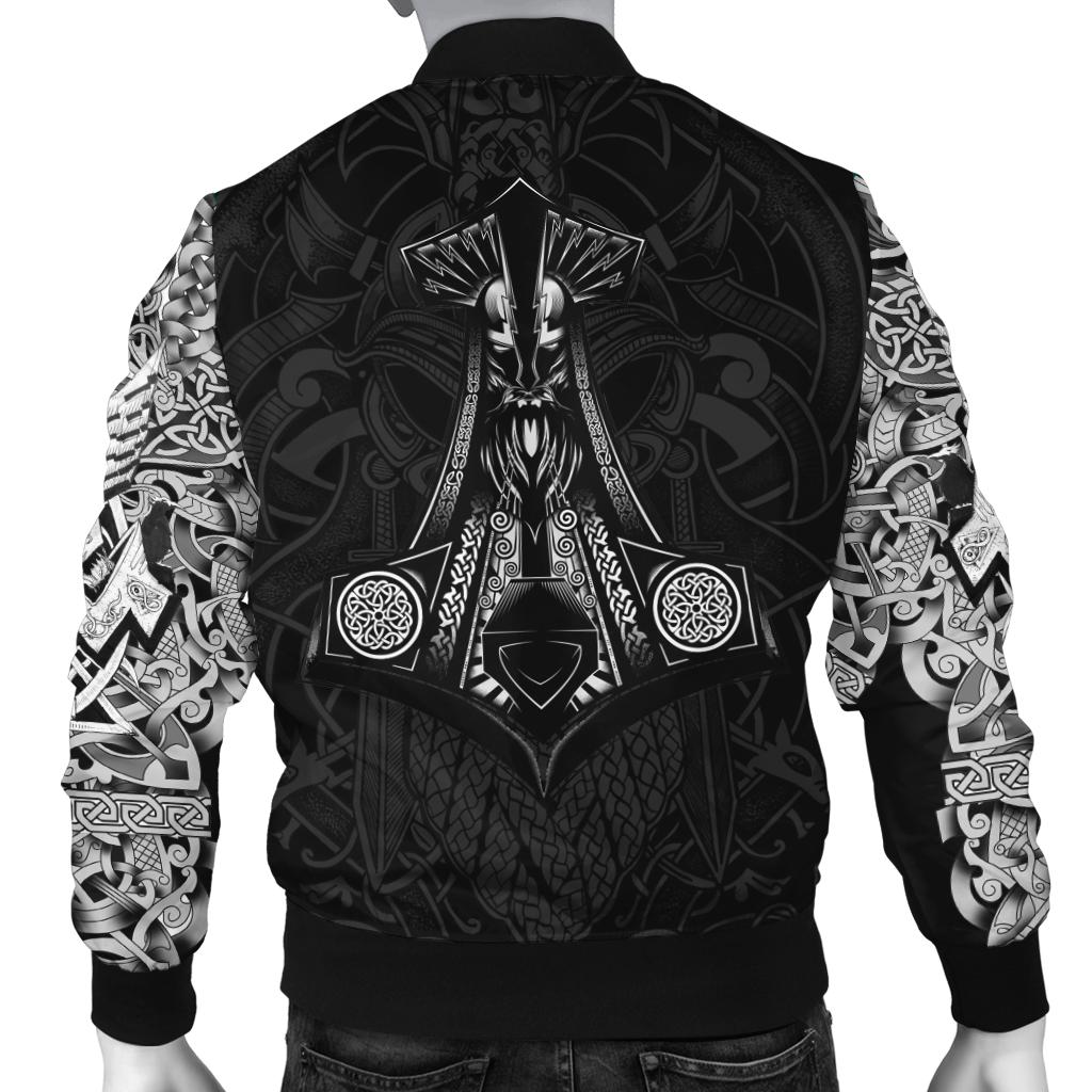 Vikings - Odin Tatoo Style - Amaze Style™-ALL OVER PRINT HOODIES