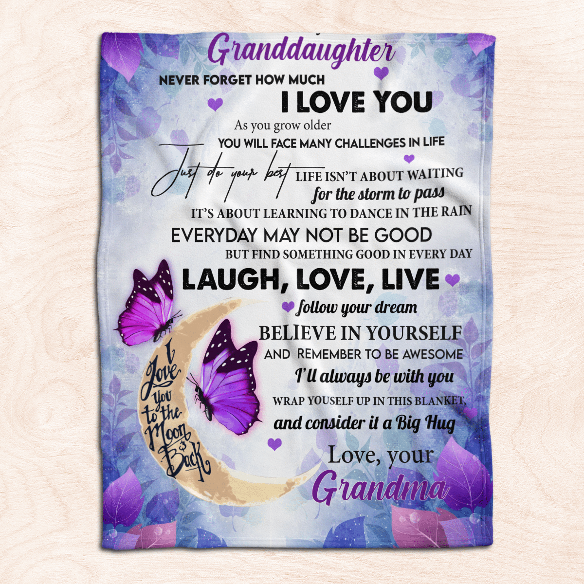 A Special Gift To Granddaughter For Her Birthday Or Christmas