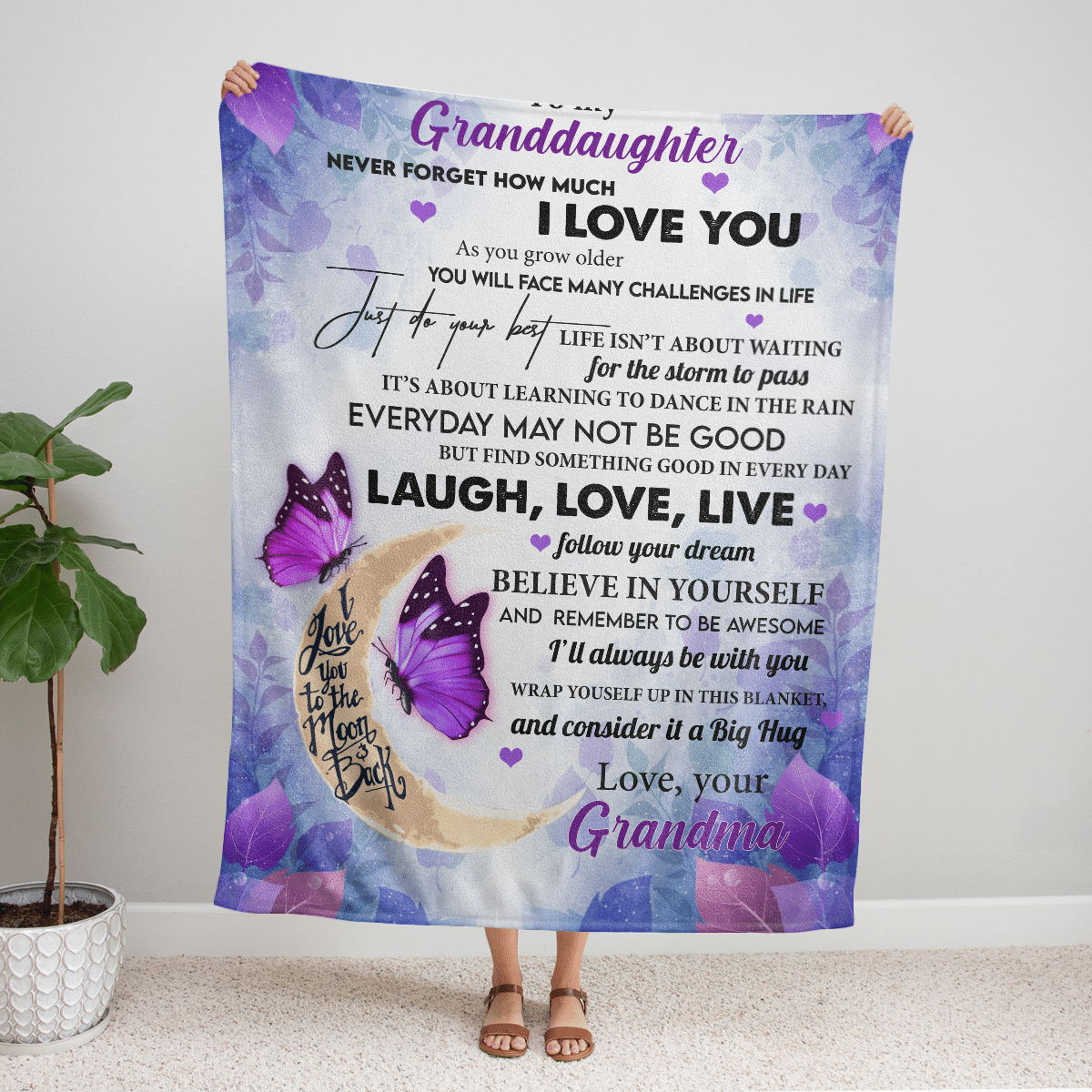 A Special Gift To Granddaughter For Her Birthday Or Christmas