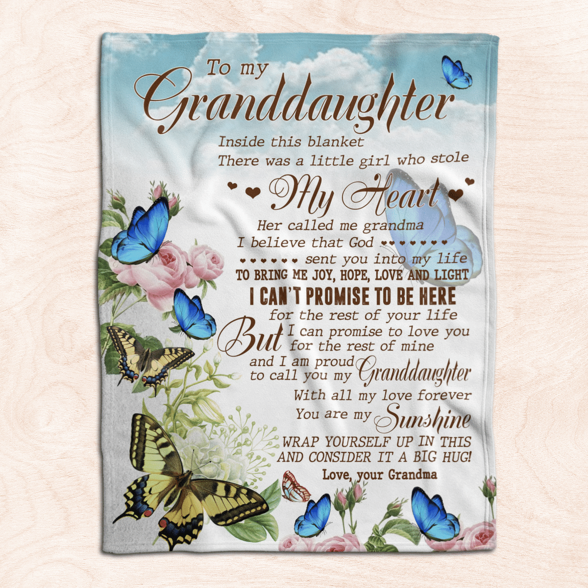A Special Gift To Granddaughter For Her Birthday Or Christmas