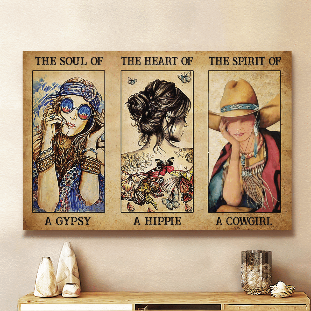 The Soul Of A Gypsy Canvas