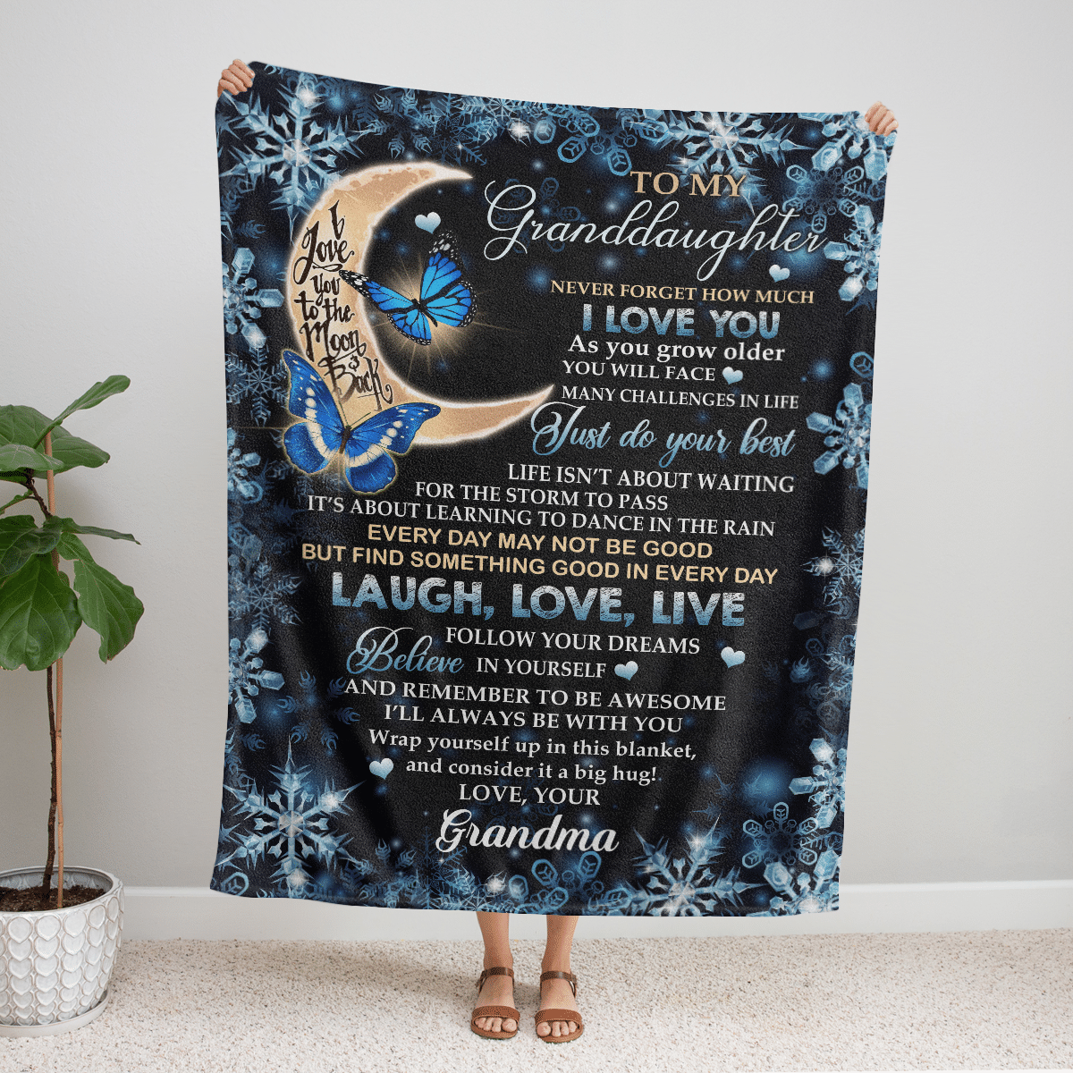 A Special Gift To Granddaughter For Her Birthday Or Christmas