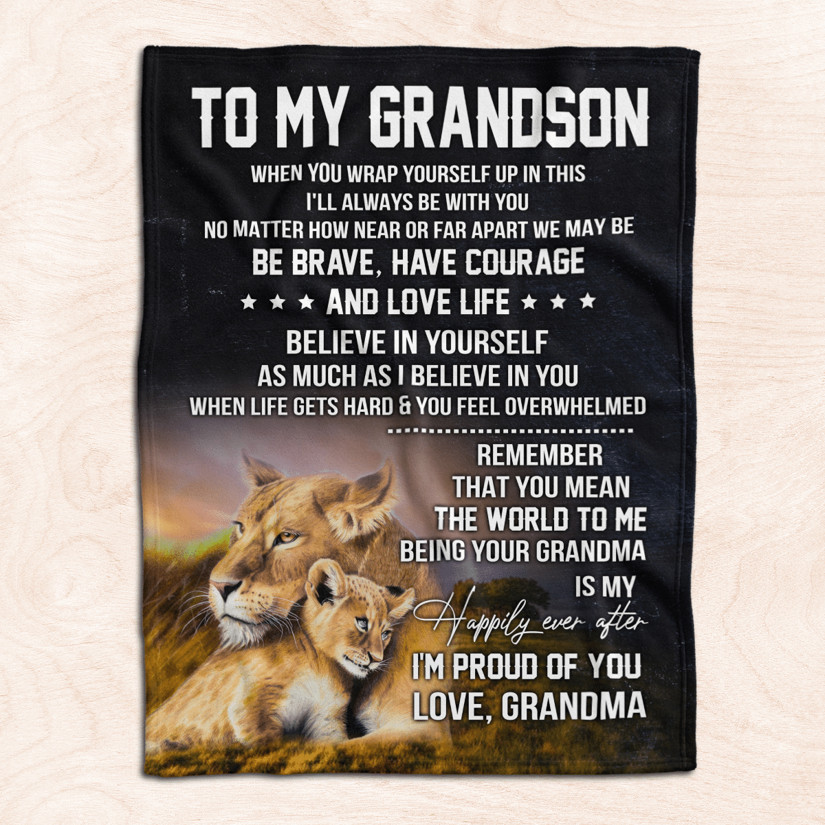 A Special Gift To Grandson For His Birthday Or Christmas