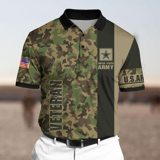 American US Army Veteran Over Printed Unisex Deluxe Hoodie ML