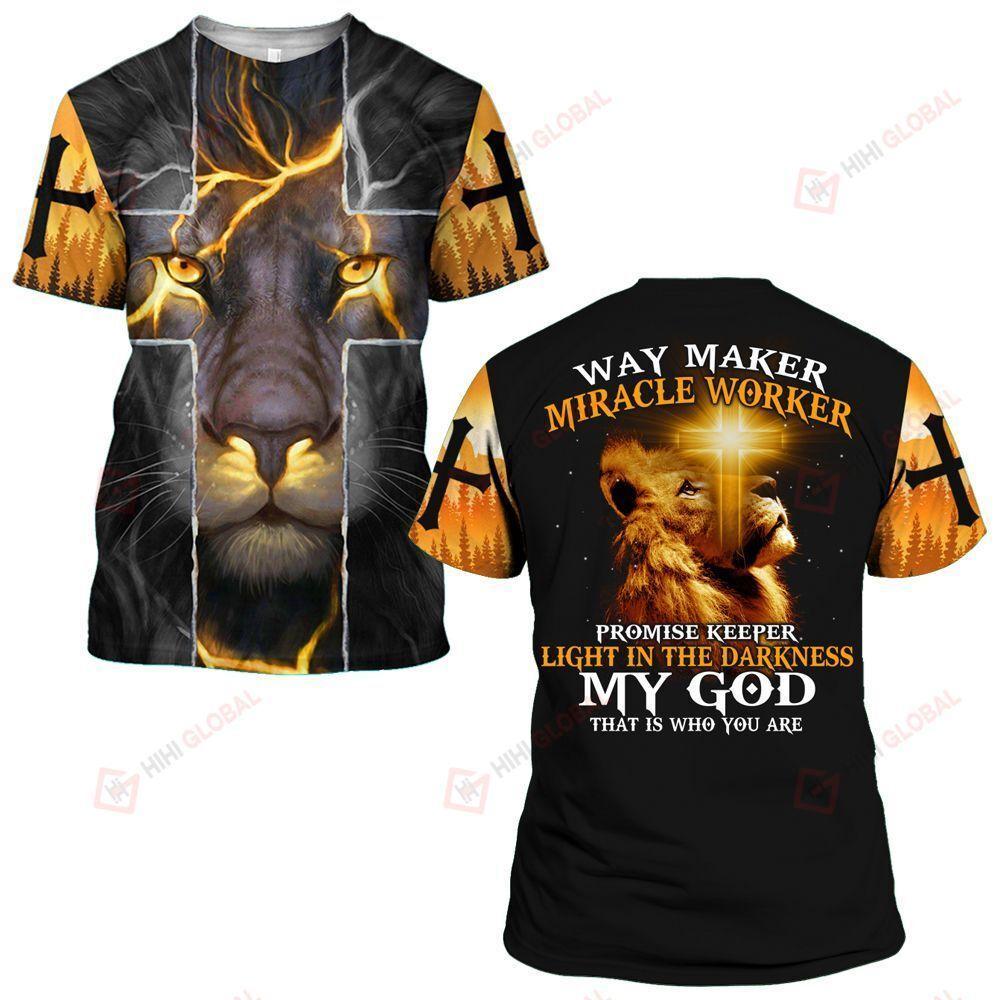 Way Maker-My God 3D All Over Printed Shirts For Men and Women TA042001 - Amaze Style™-Apparel
