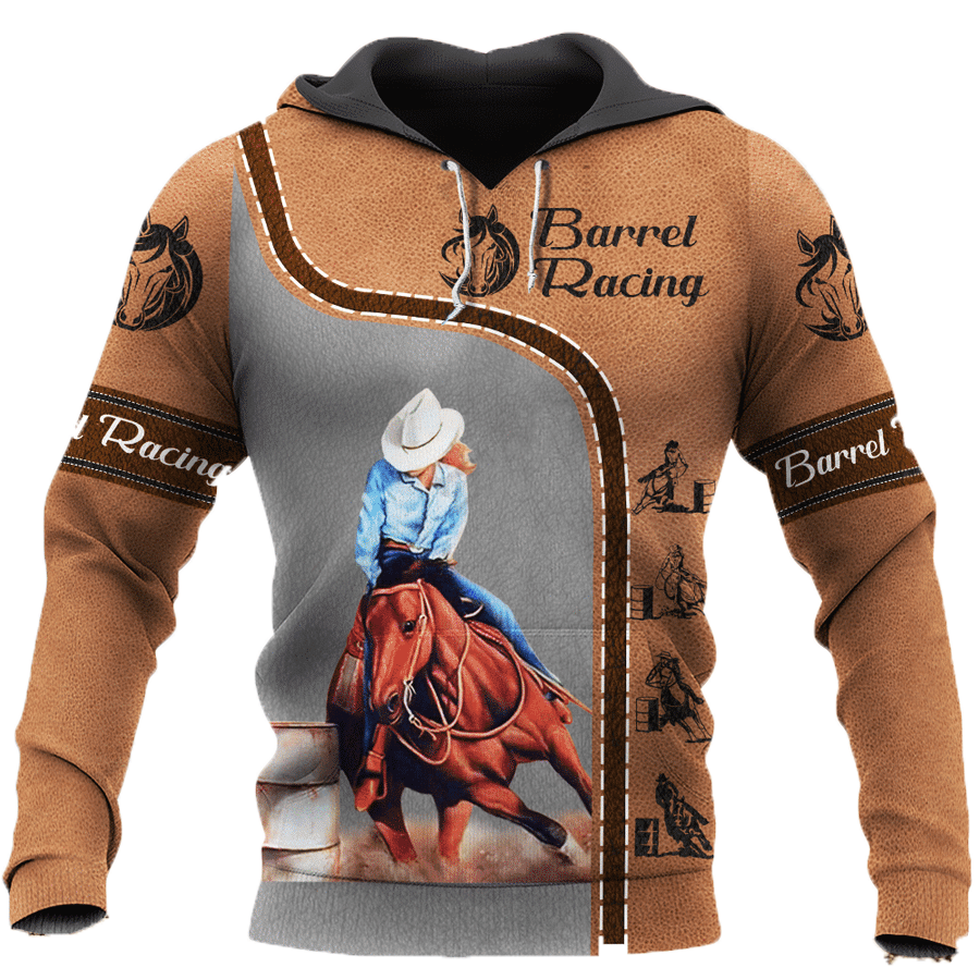 Barrel Racing Horse 3D All Over Printed Shirts For Men And Women TN