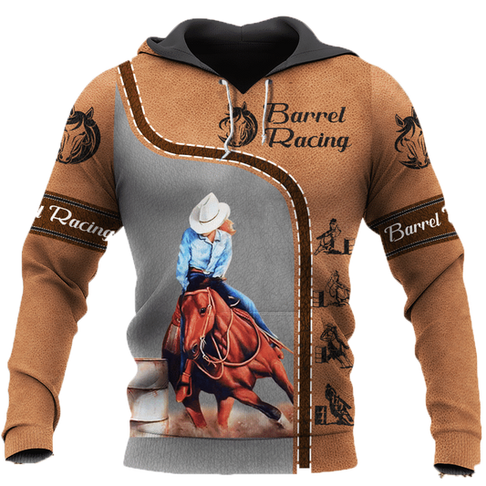 Barrel Racing Horse 3D All Over Printed Shirts For Men And Women TN