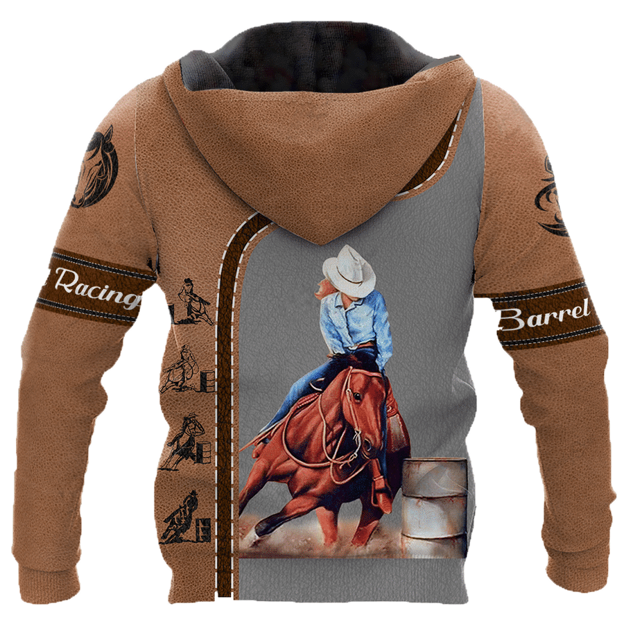 Barrel Racing Horse 3D All Over Printed Shirts For Men And Women TN