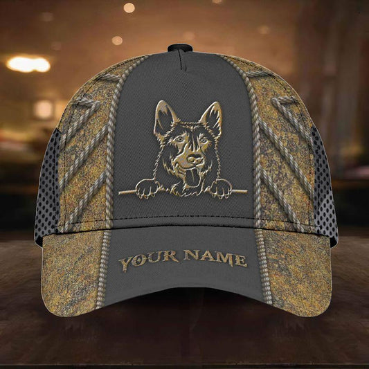 Personalized Germen Shepherd 3D Printed Cap